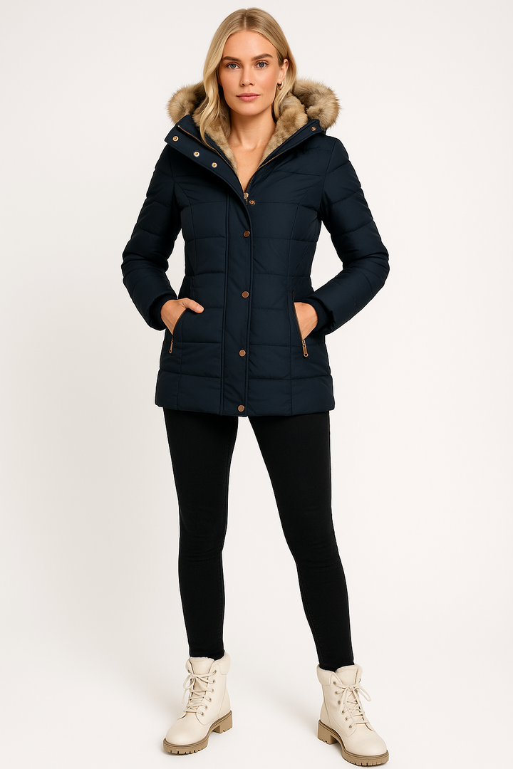 Women’s Winter Down Coat with Hood