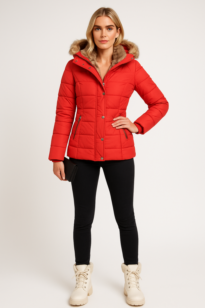Women’s Winter Down Coat with Hood