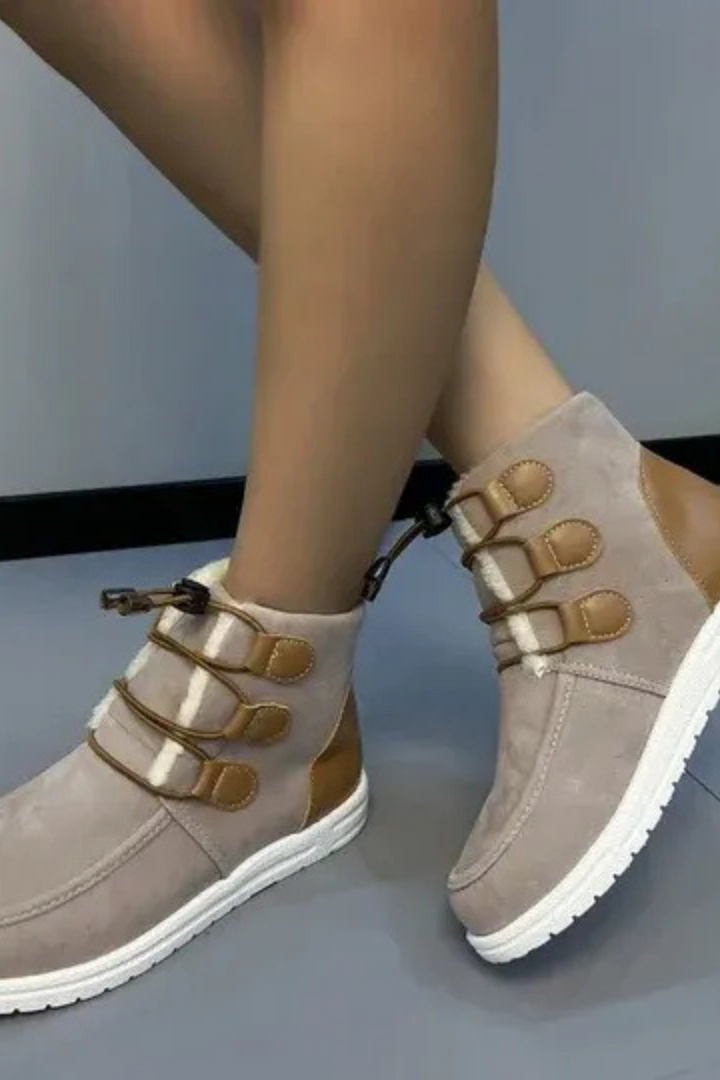 Women's Winter Flat Ankle Boots