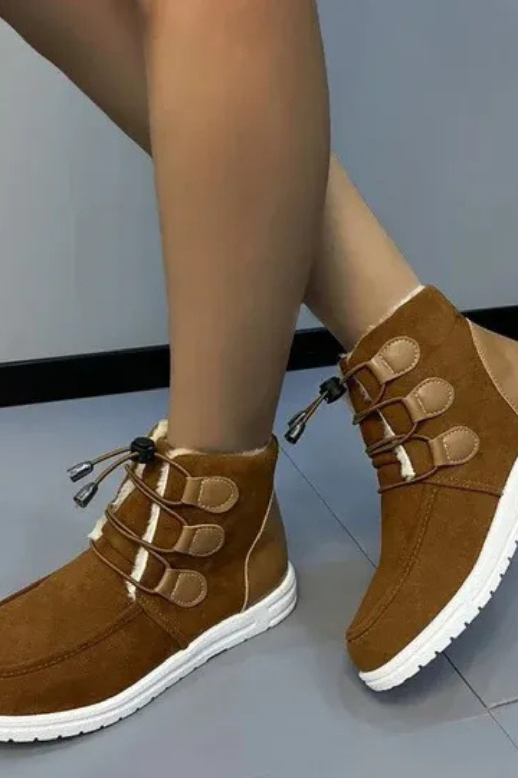 Women's Winter Flat Ankle Boots