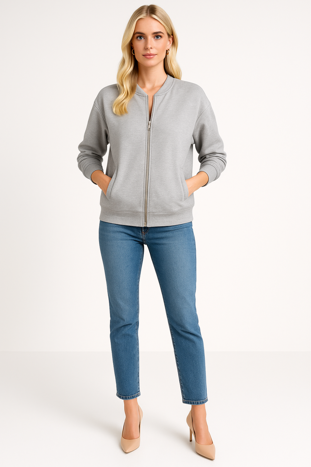 Women’s Zip-Front Transitional Jacket