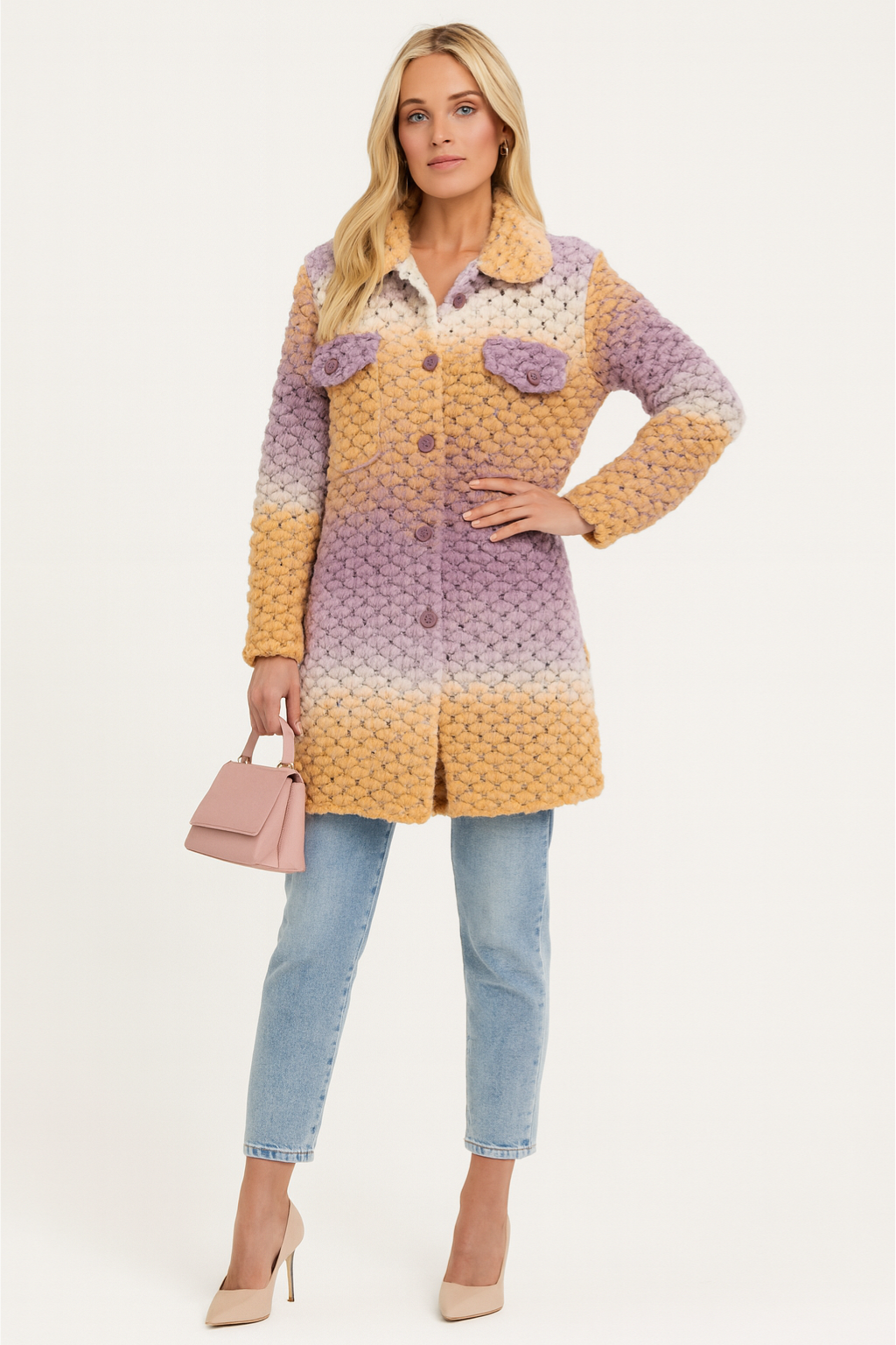 Women’s Braided Winter Coat