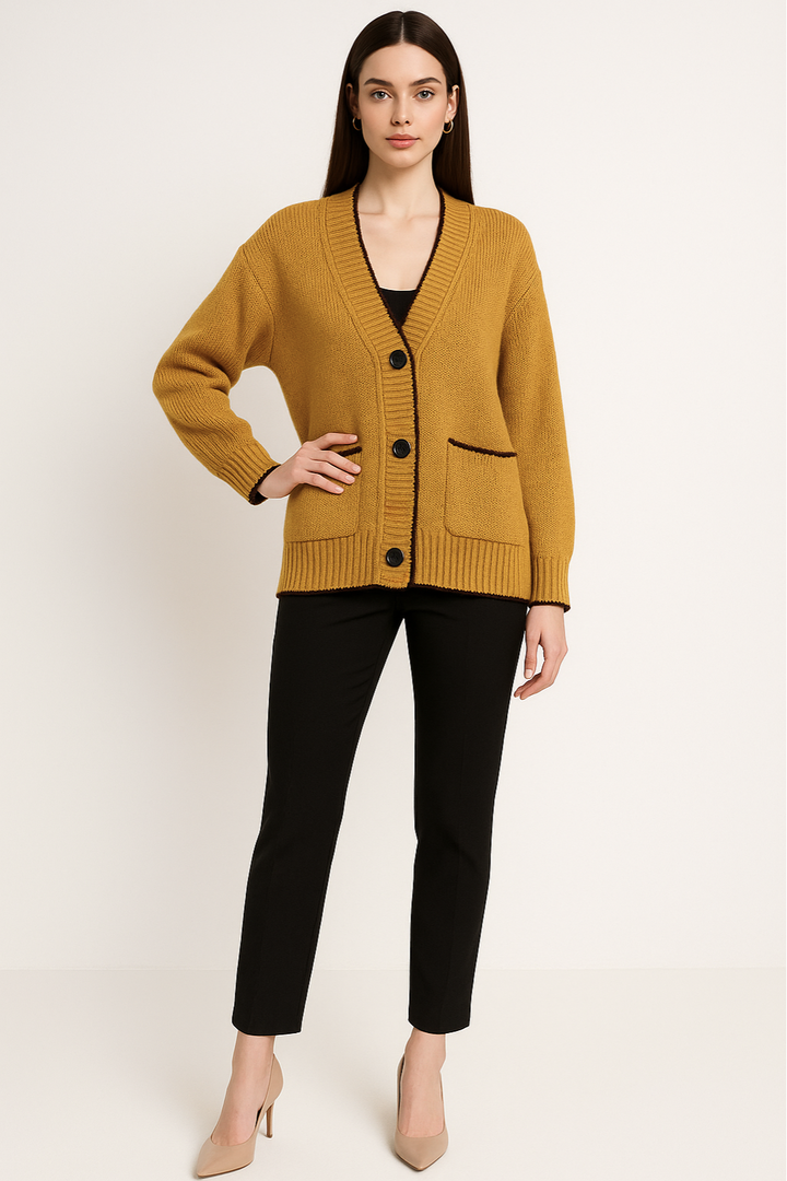 Women's Button-Front Cardigan