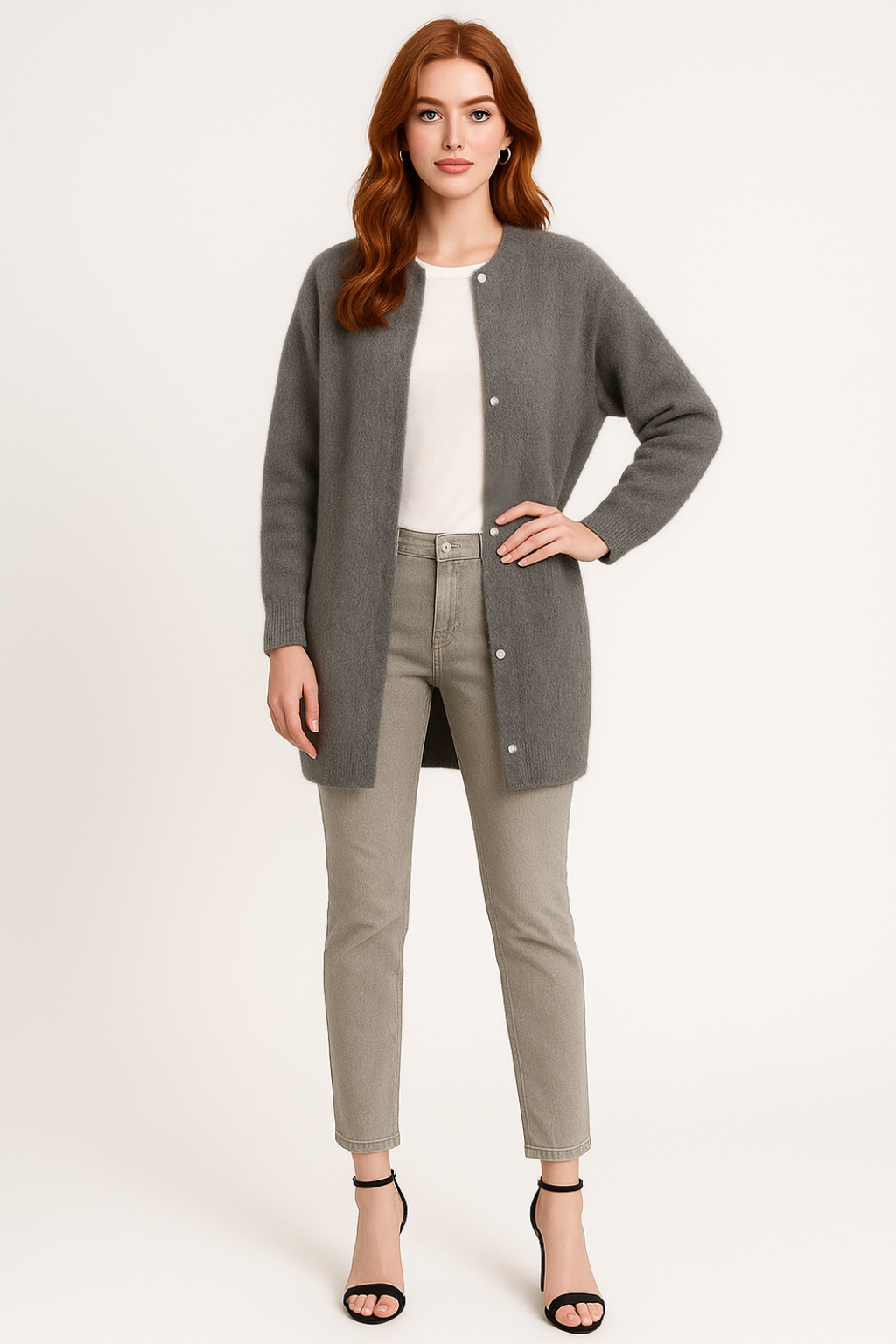 Women's Button Cardigan Sweater
