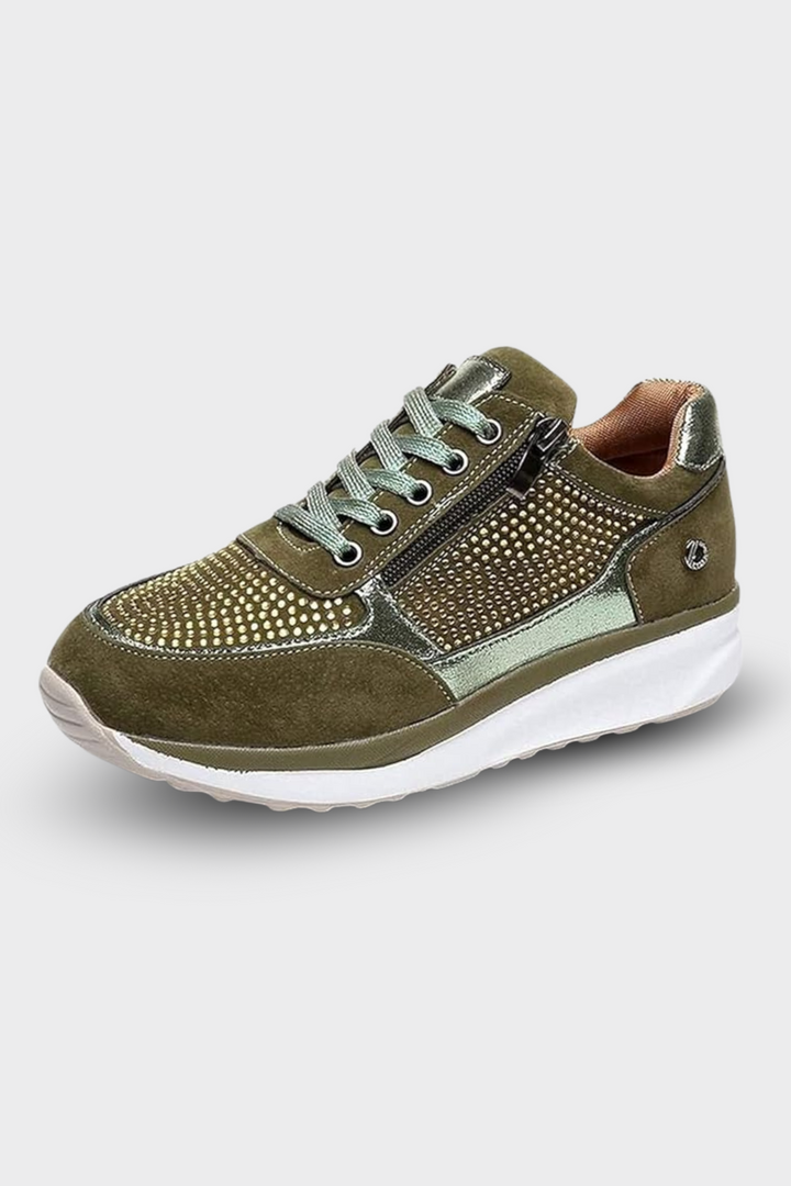 Women’s Casual Zipper Sneakers