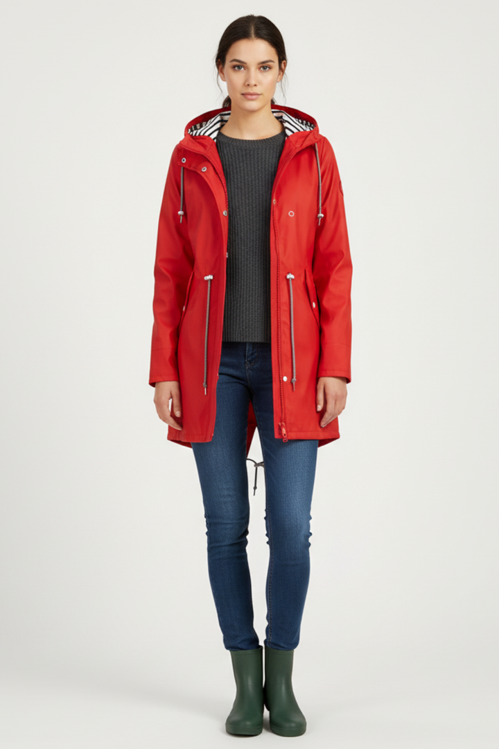 Women’s Classic Hooded Rain Jacket