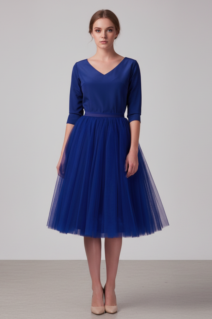 Women’s Classic Tulle Midi Skirt