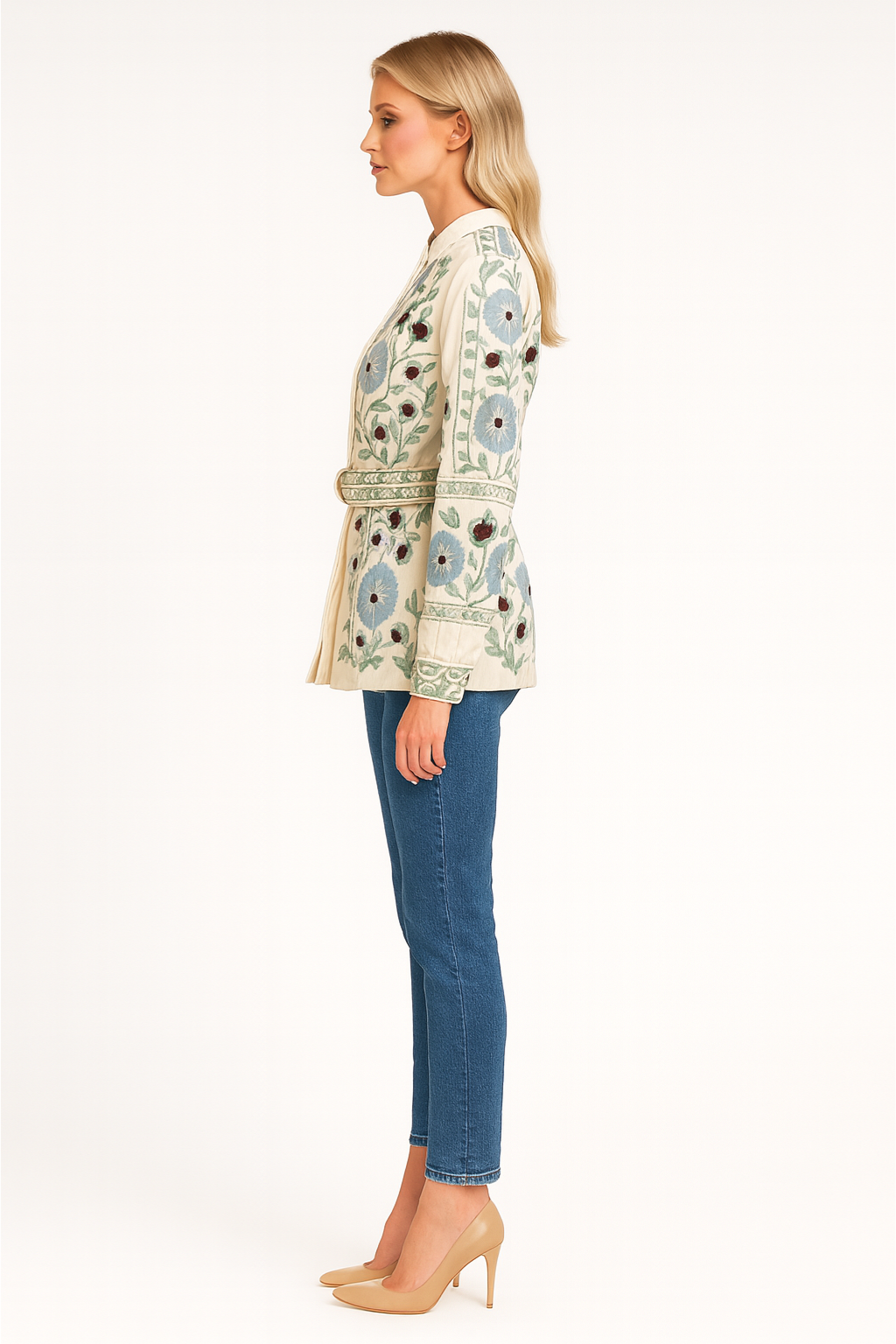 Women’s Embroidered Floral Jacket