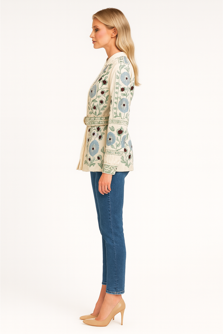 Women’s Embroidered Floral Jacket