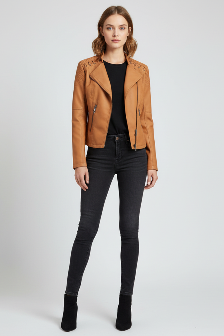 Women’s Lace-Up Shoulder Jacket