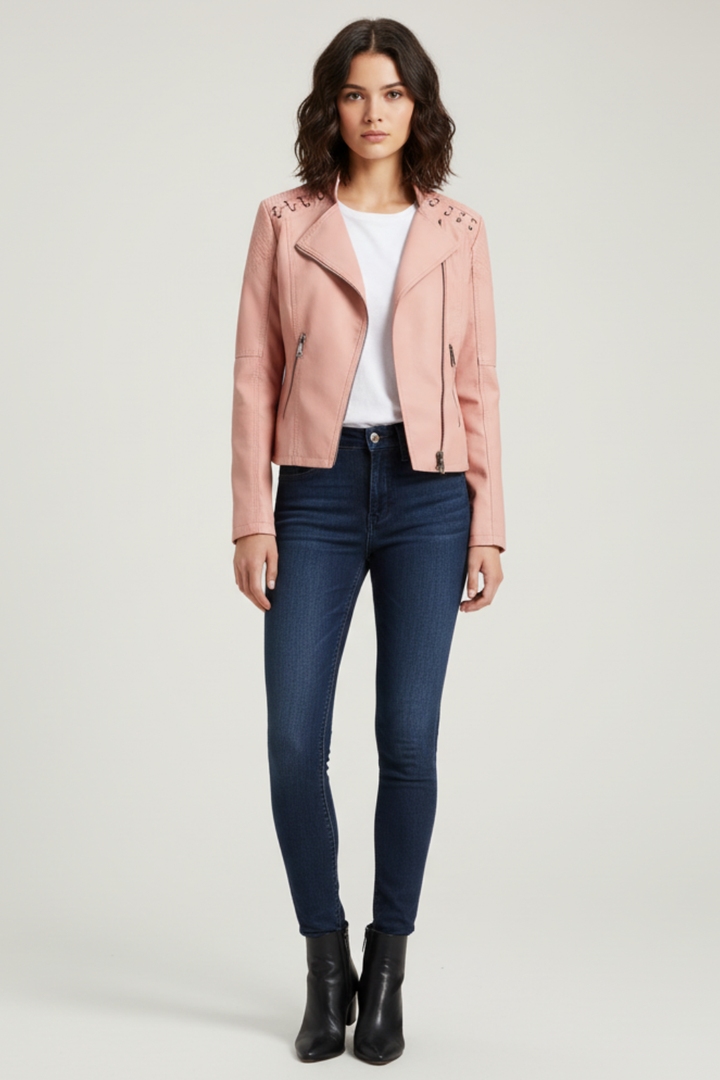 Women’s Lace-Up Shoulder Jacket