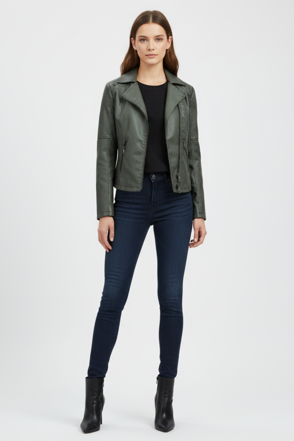 Women’s Lace-Up Shoulder Jacket