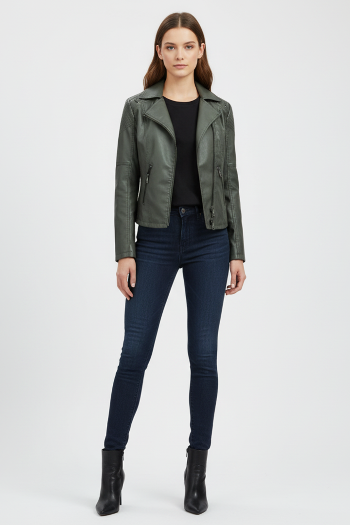 Women’s Lace-Up Shoulder Jacket
