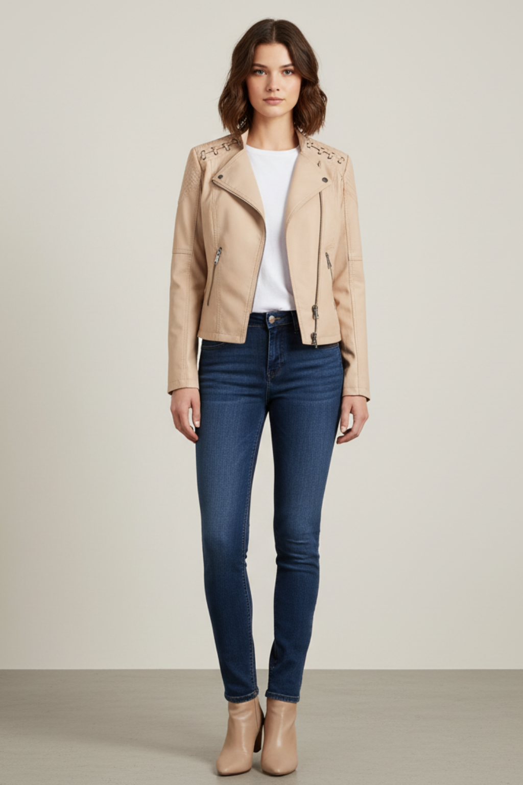 Women’s Lace-Up Shoulder Jacket