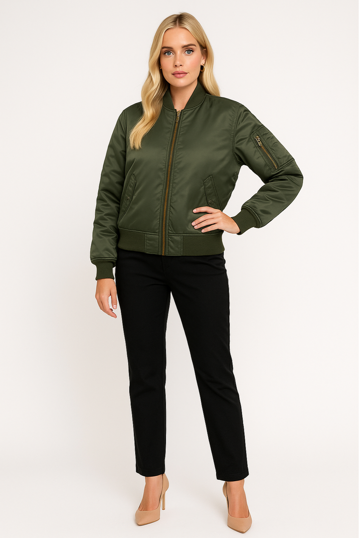 Women's Lightweight Bomber Jacket