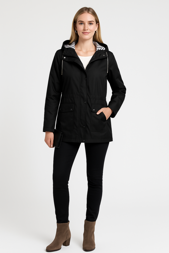 Women’s Lightweight Rain Jacket with Hood