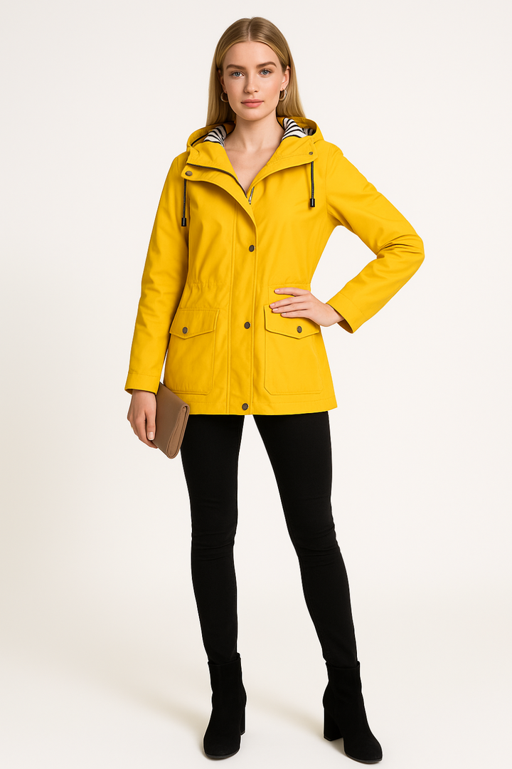 Women’s Lightweight Rain Jacket with Hood