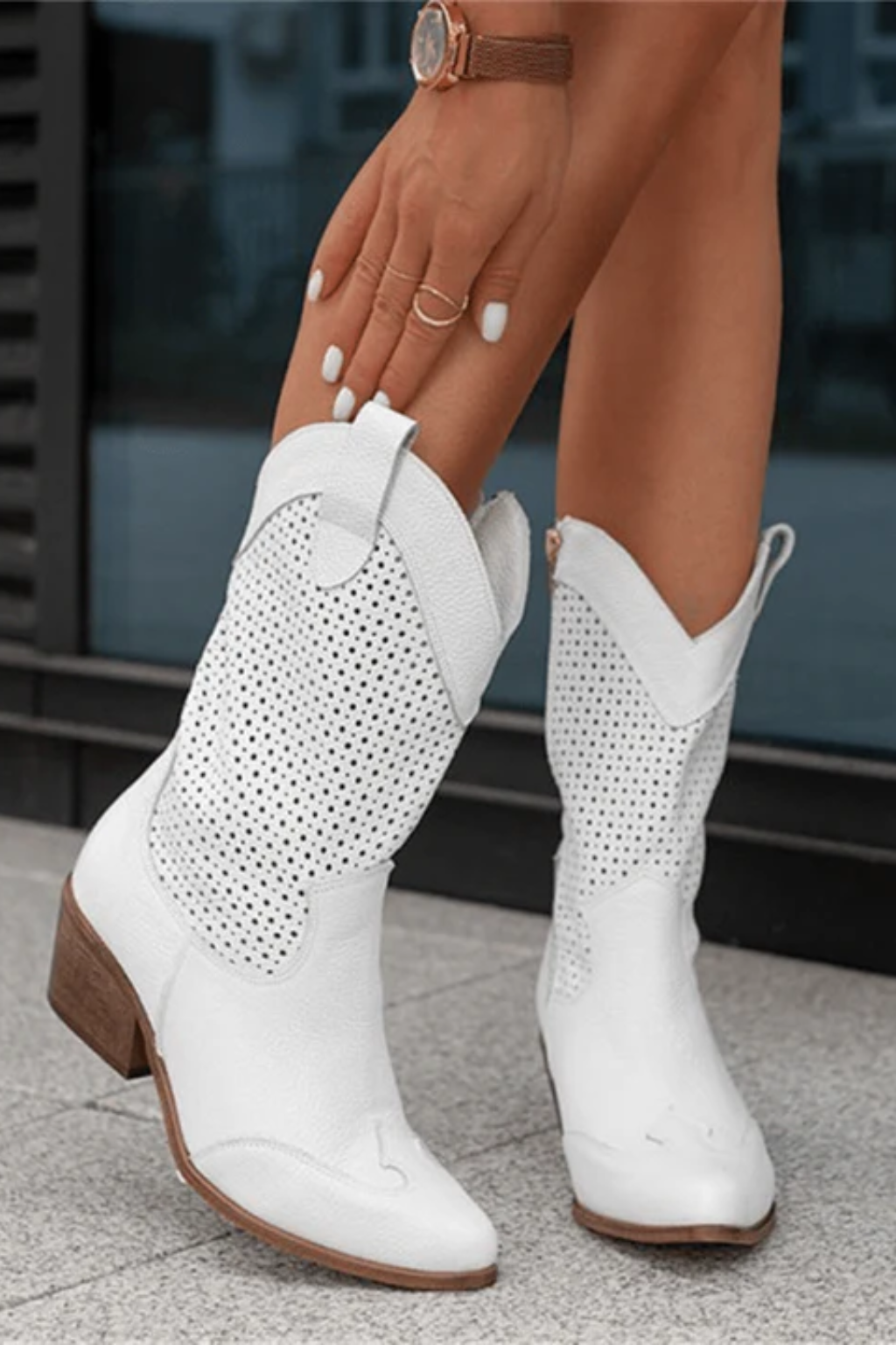 Women's Mid-Calf Cowboy Boots