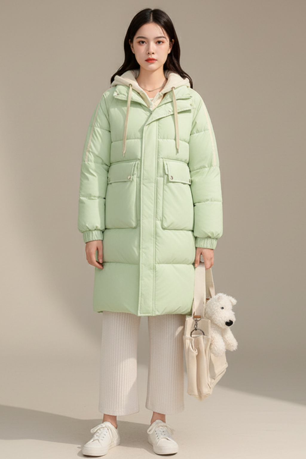 Women's Oversized Winter Long Jacket
