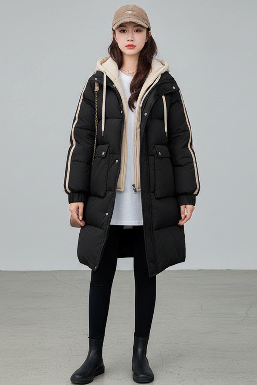 Women's Oversized Winter Long Jacket
