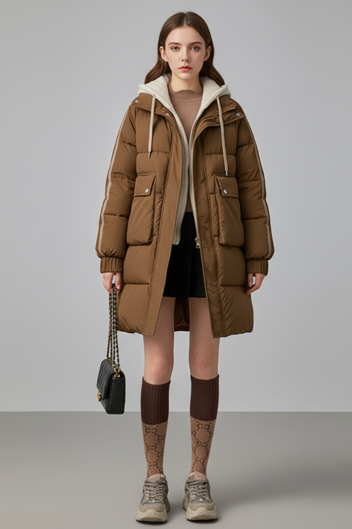 Women's Oversized Winter Long Jacket