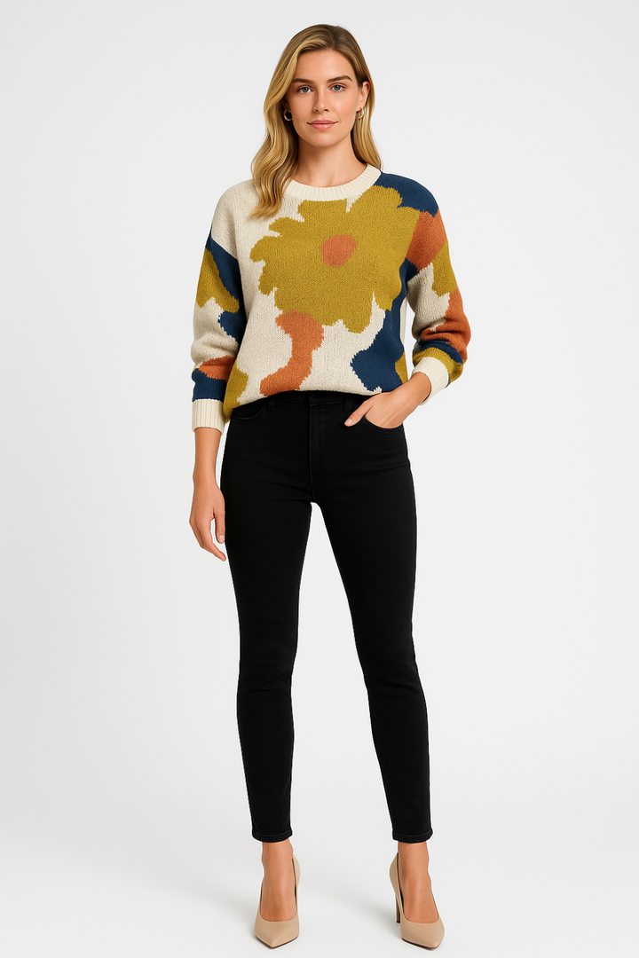 Women’s Patterned Knit Sweater