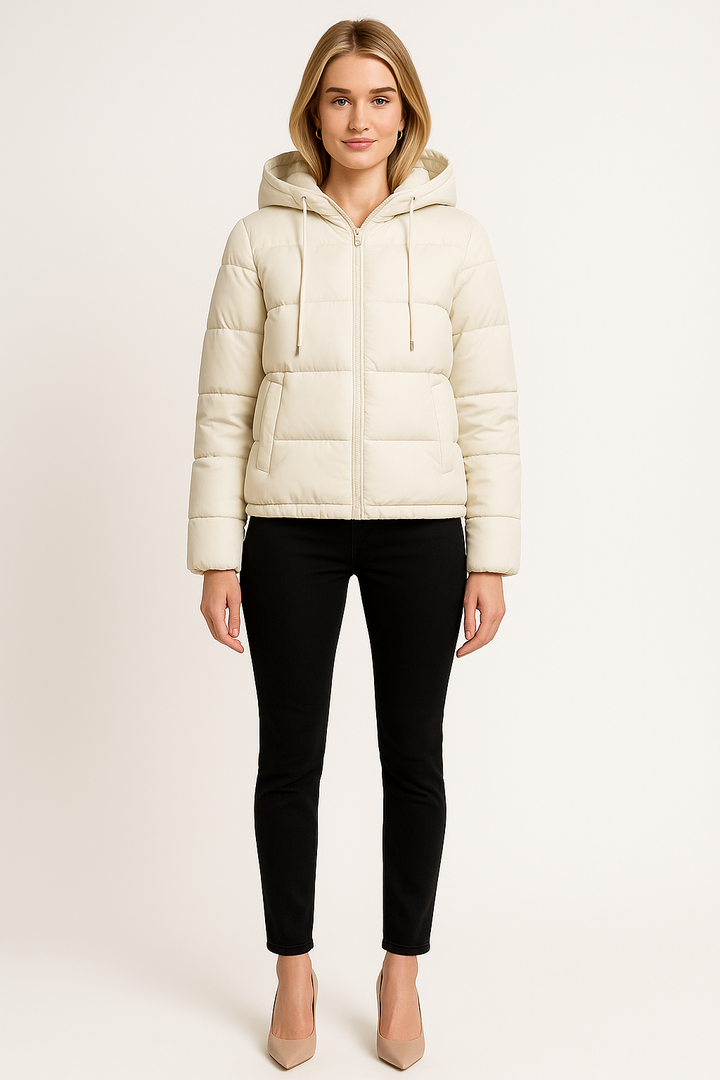 Women’s Quilted Hooded Puffer Jacket