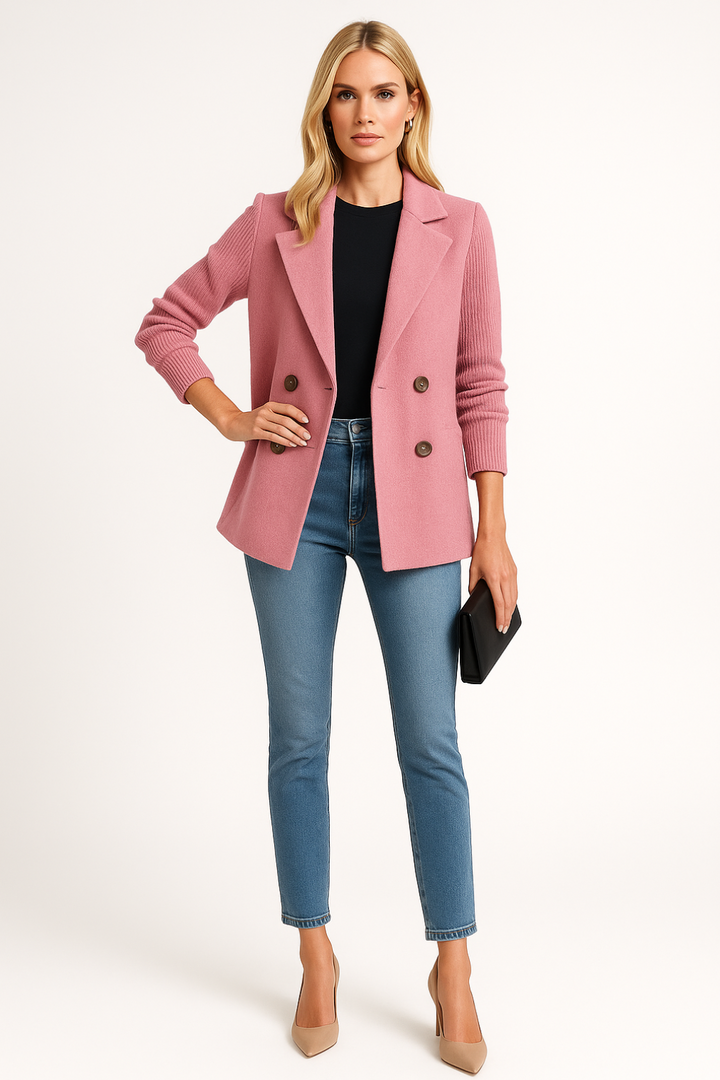 Women’s Refined Double-Breasted Coat