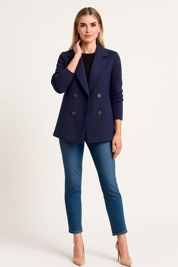 Women’s Refined Double-Breasted Coat