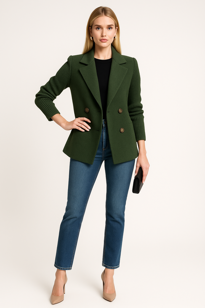Women’s Refined Double-Breasted Coat