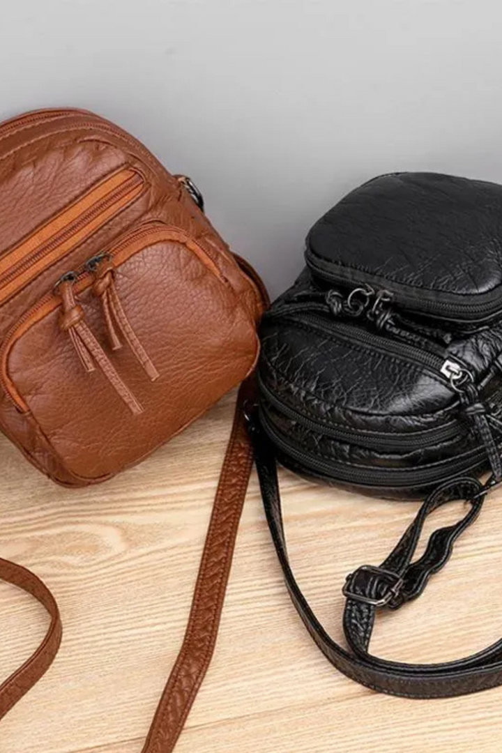 Women's Retro Multi-Layer Crossbody Bag