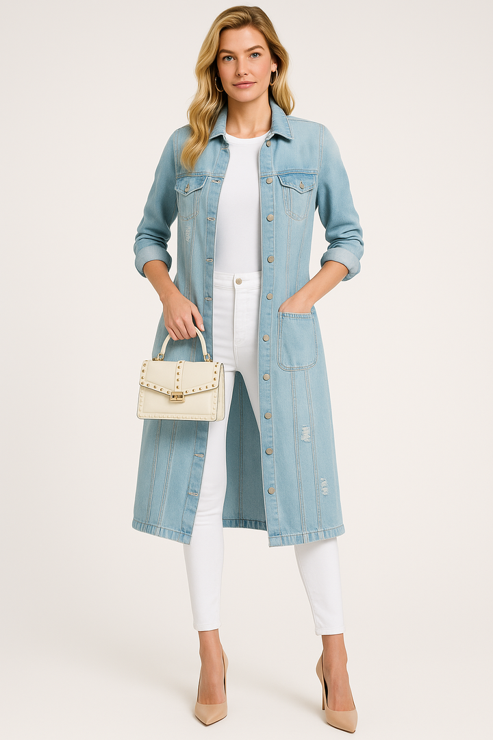 Women’s Summer Button-Down Jacket