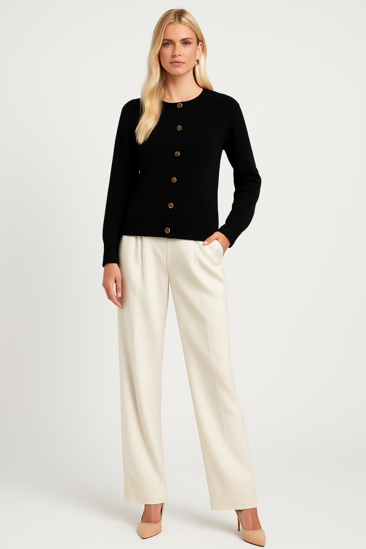 Women’s Sweater with Flared Sleeves