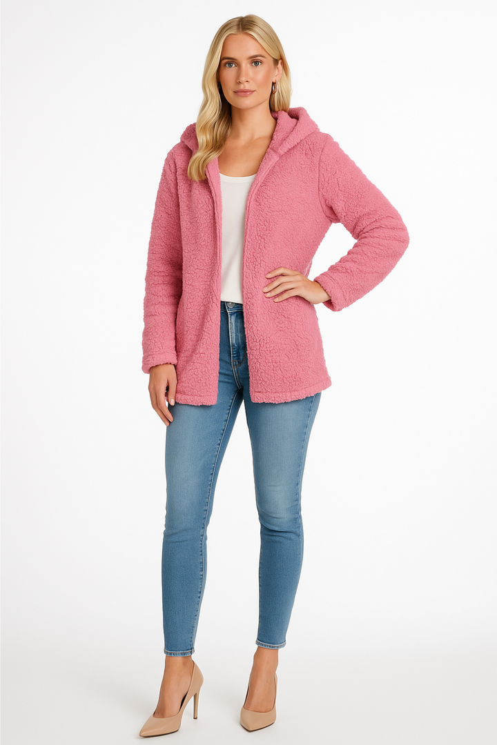 Women's Warm Casual Jacket with Hood