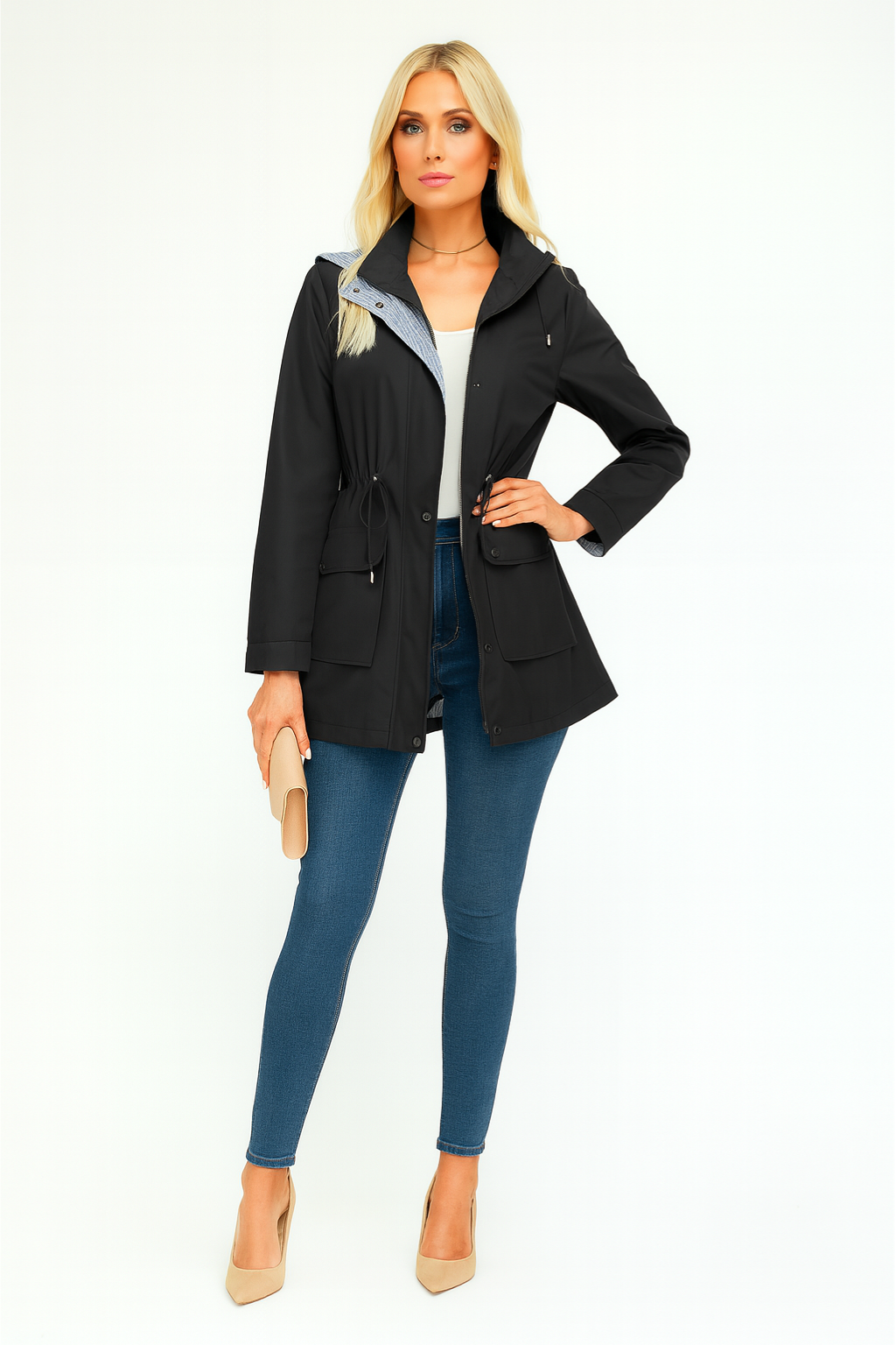 Women's Waterproof Trench Coat