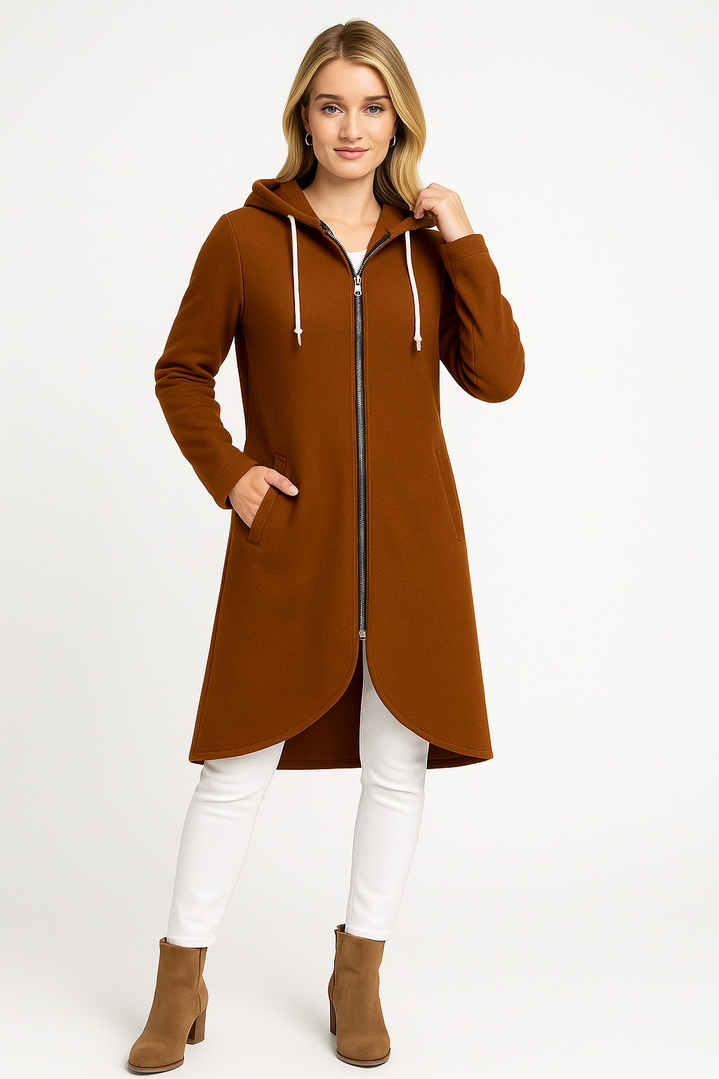 Women’s Zip-Up Hooded Jacket
