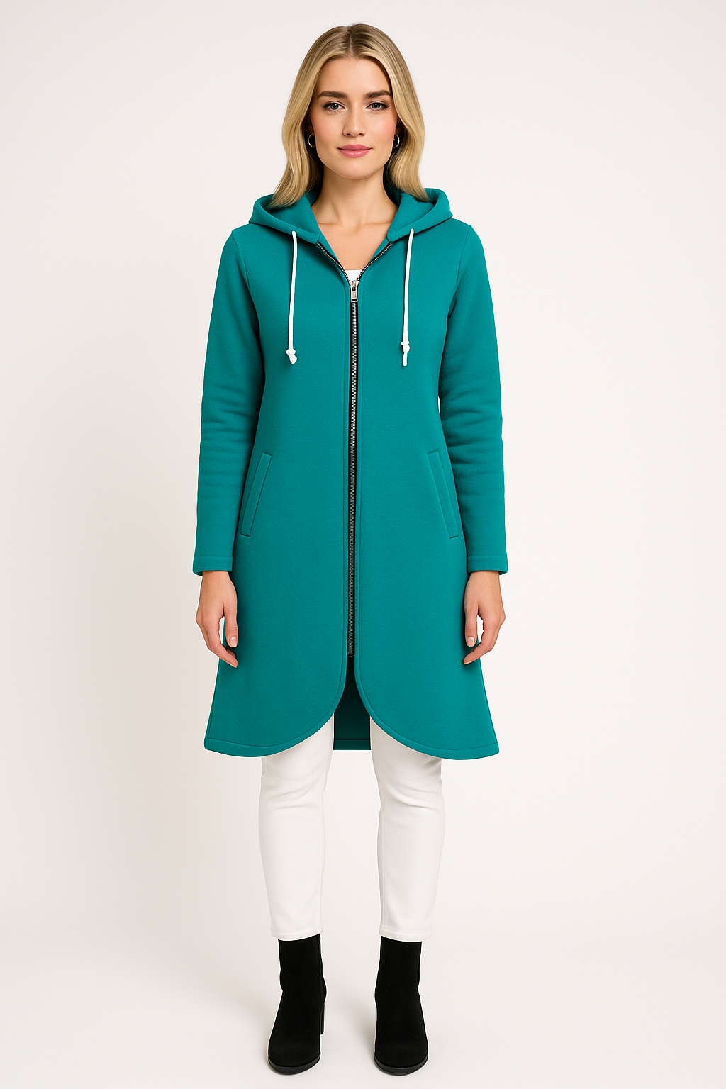 Women’s Zip-Up Hooded Jacket