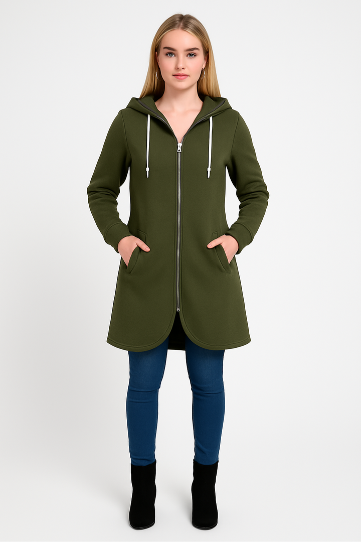 Women’s Zip-Up Hooded Jacket