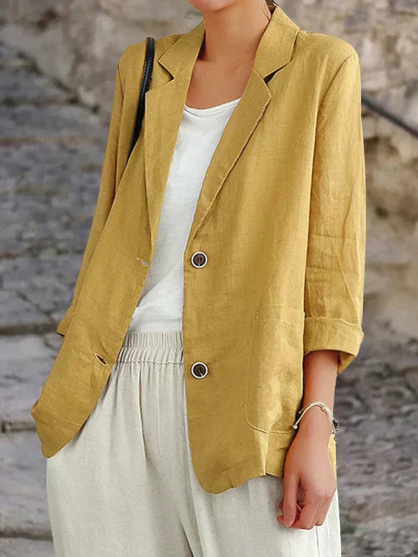Lumi - Linen Casual Blazer Light and Stylish