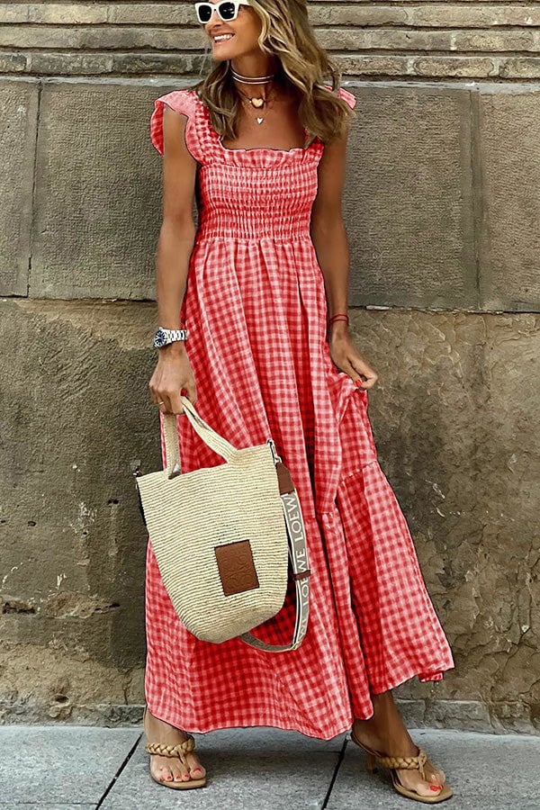 Poppy - Summer Breeze Gingham Dress
