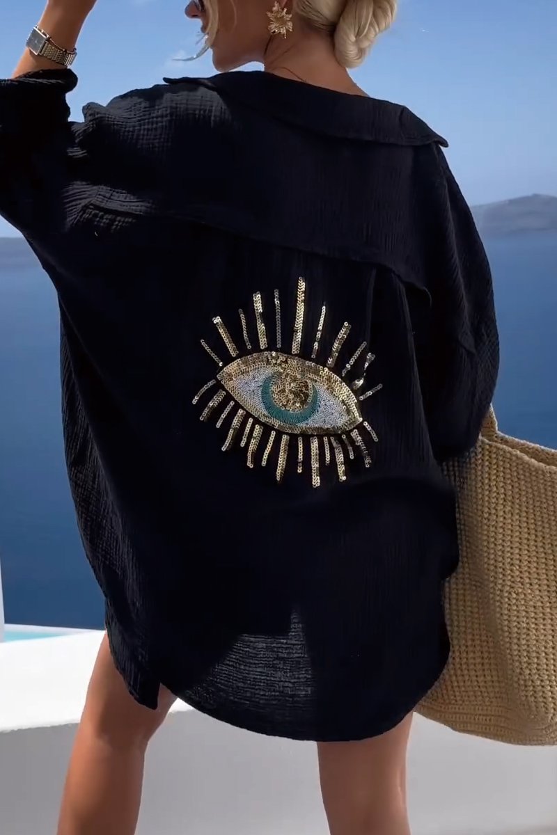 Elody - Oversized Shirt (Plus Size Available)