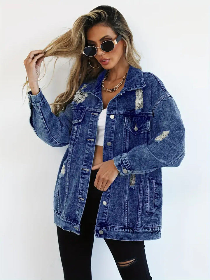 Maxine - Oversized Denim Jacket for Women