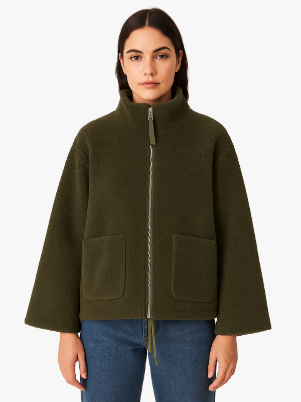 Daphne - Oversized Sherpa Fleece Jacket Ultra-Soft and Stylish for Cold Weather
