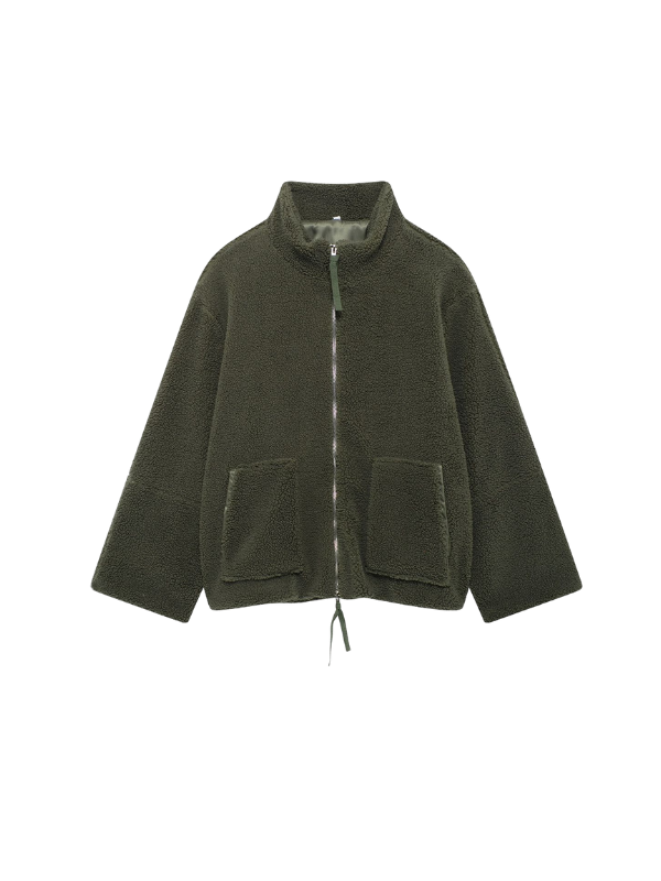 Daphne - Oversized Sherpa Fleece Jacket Ultra-Soft and Stylish for Cold Weather