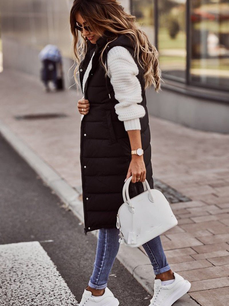 Lucinda - Hooded Puffer Vest