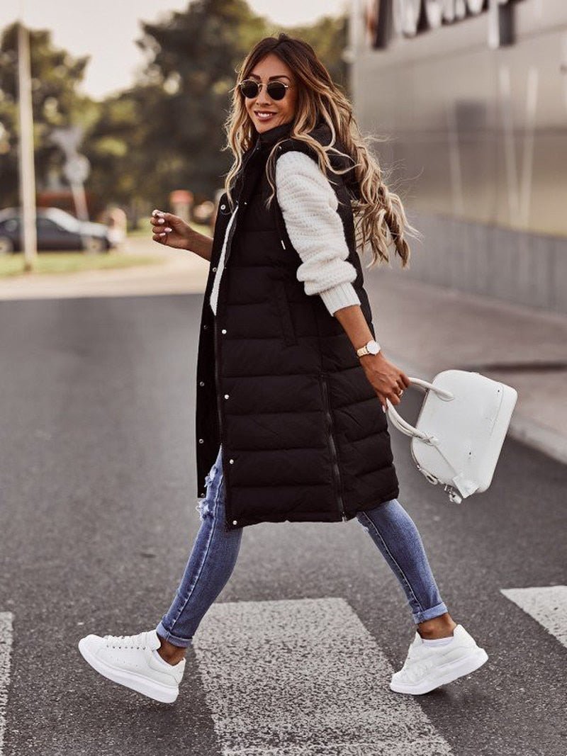 Lucinda - Hooded Puffer Vest