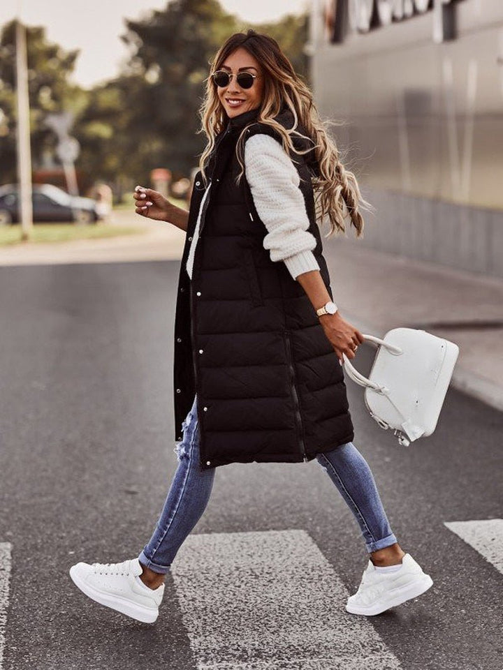 Lucinda - Hooded Puffer Vest