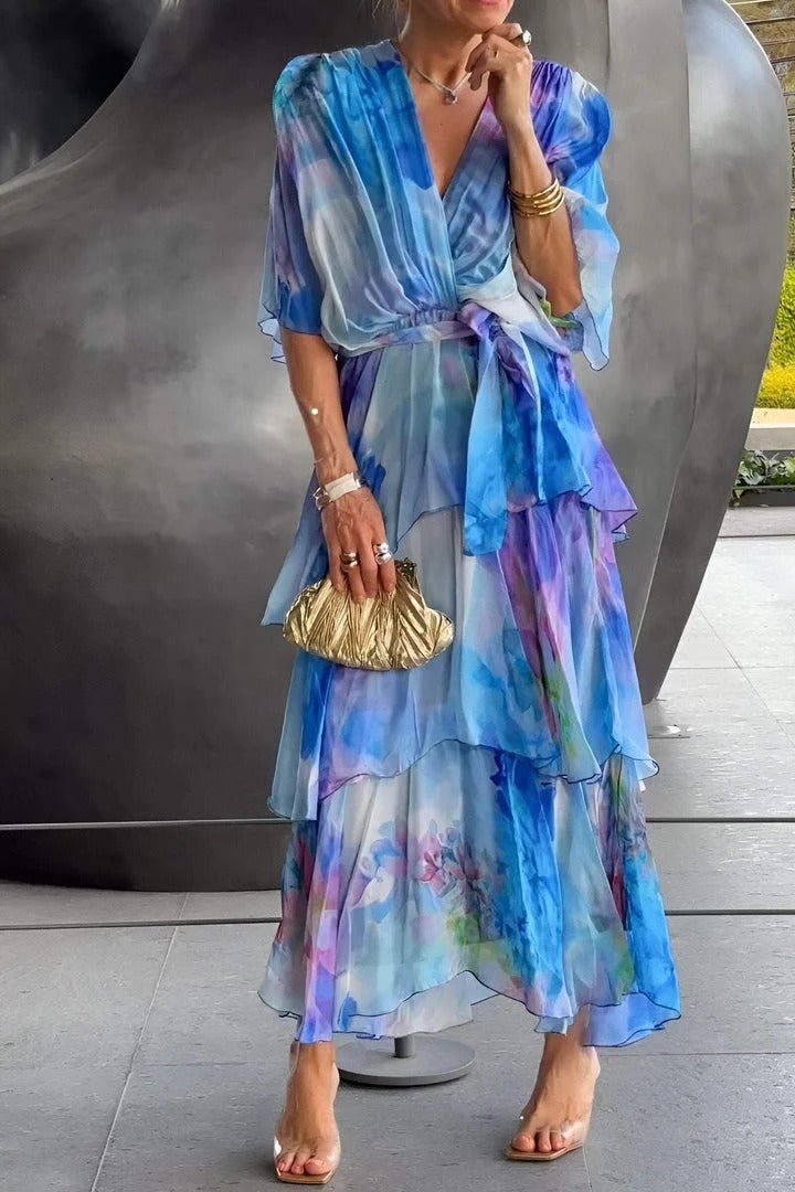 Fern - Multi-Colour Maxi Dress